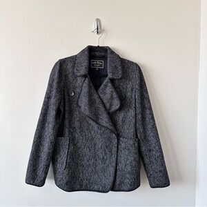 LUCKY Brand-Wool Blend Double Pocket/Double Breasted Short Medium Weight Jacket